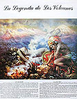 LEGENDS DE LOS VOLCANOS ! 16" x 20"